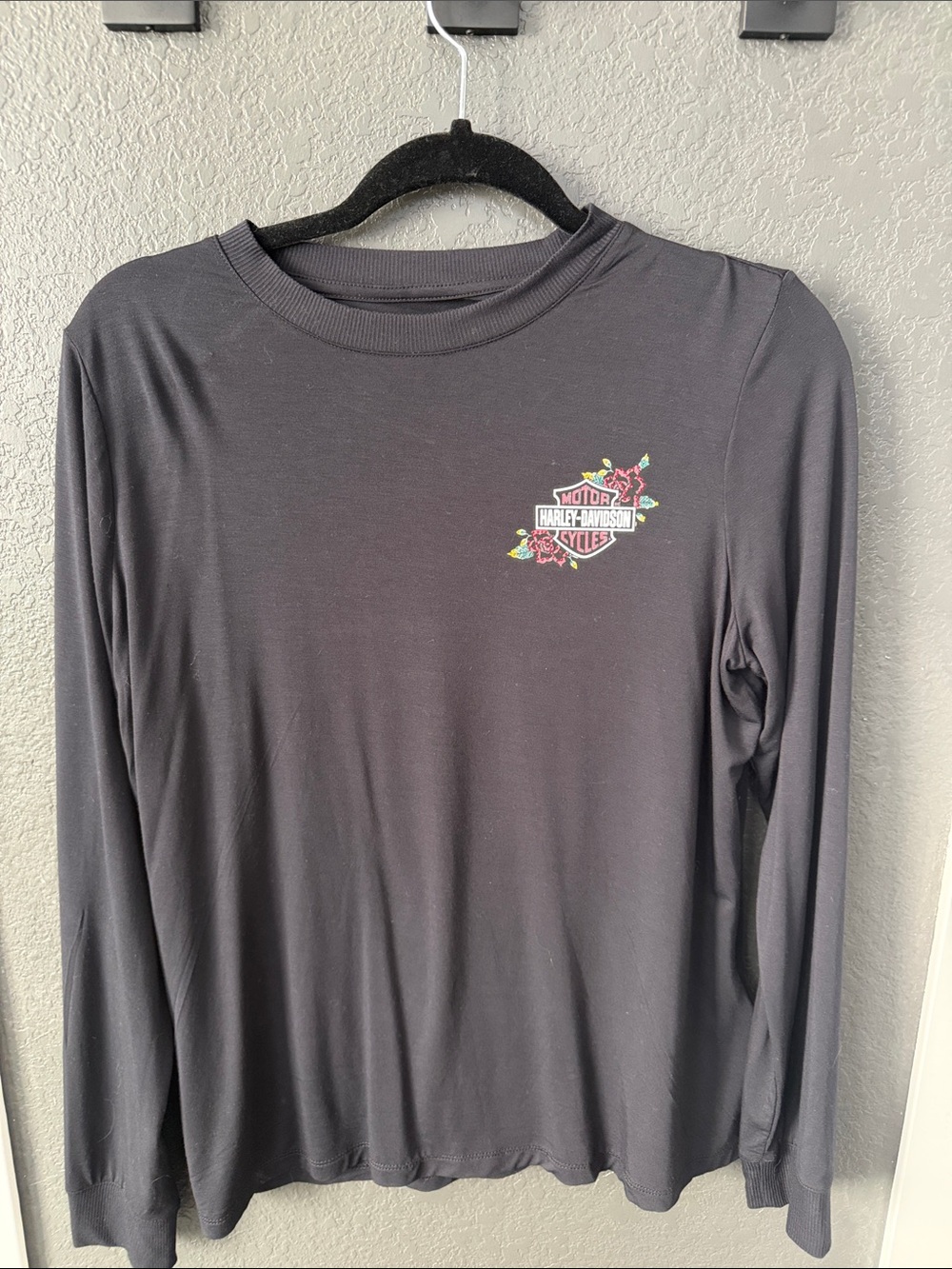 Women’s Harley-Davidson Serpent Rose Bling Top size L